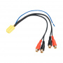 Kicx Mini ISO LF-4RCAREM ISO-переходник - цена, описание и отзывы - фото