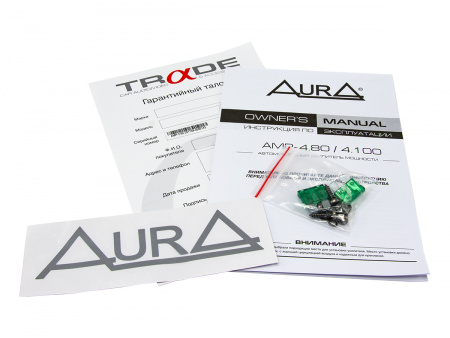 Aura AMP-4.100 4-канальный усилитель - цена, описание и отзывы - фото