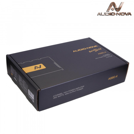 AUDIO NOVA AB80.4 4-канальный усилитель - цена, описание и отзывы - фото