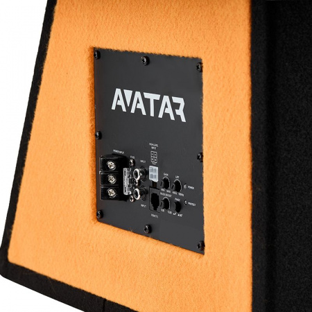 Avatar BURAN 10A ORANGE/BLACK Сабвуфер корпусной активный - цена, описание и отзывы - фото