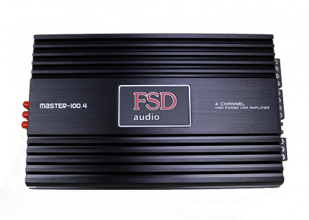 FSD audio MASTER 100.4 4-канальный усилитель - цена, описание и отзывы - фото