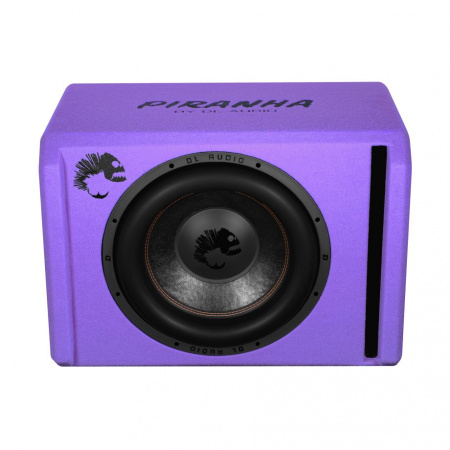 DL Audio Piranha 15A Purple V.3 Сабвуфер корпусной активный - цена, описание и отзывы - фото