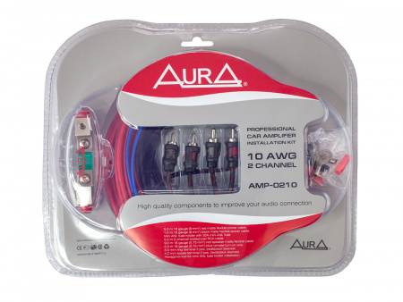 Aura AMP-0210 Комплект проводов для установки усилителя - цена, описание и отзывы - фото