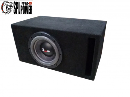 AZ-13 SPL Power RedEyes 10 in box. Сабвуфер корпусной пассивный - цена, описание и отзывы - фото