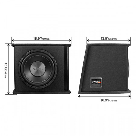 Recoil Audio RS12 Сабвуфер корпусной пассивный - цена, описание и отзывы - фото