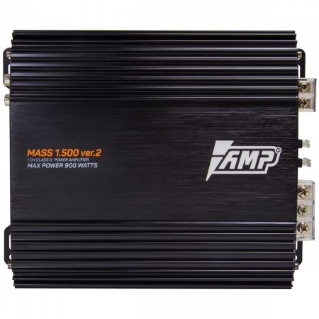 AMP MASS 1.500 ver.2 1-канальный усилитель (Моноблок) - цена, описание и отзывы - фото