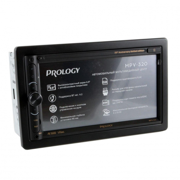 Prology MPV-320 Магнитола (Головное устройство) - цена, описание и отзывы - фото