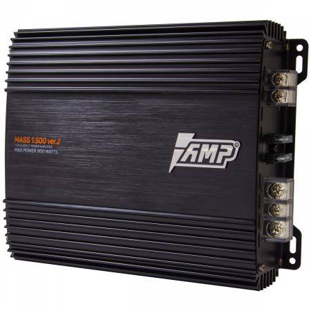 AMP MASS 1.500 ver.2 1-канальный усилитель (Моноблок) - цена, описание и отзывы - фото