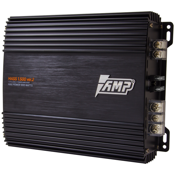 AMP MASS 1.500 ver.2 1-канальный усилитель (Моноблок) - цена, описание и отзывы - фото