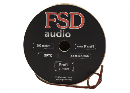 FSD audio PROFI 0.75 mm Проводка акустическая - цена, описание и отзывы - фото