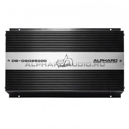 Alphard Deaf Bonce DB-OGO2500D 1-канальный усилитель (Моноблок) - цена, описание и отзывы - фото