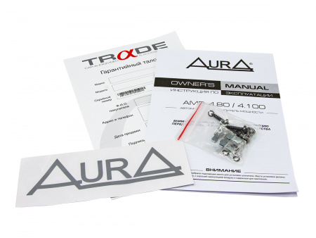 Aura AMP-4.80 4-канальный усилитель - цена, описание и отзывы - фото