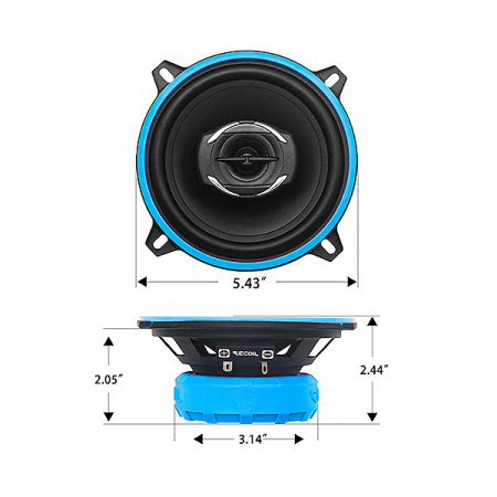 Recoil Audio RCX525 Коаксиальная автомобильная акустика - цена, описание и отзывы - фото
