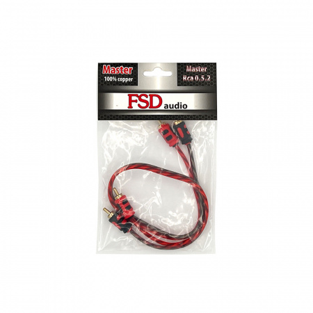 FSD audio Master RCA 0.5.2 Межблочный кабель - цена, описание и отзывы - фото