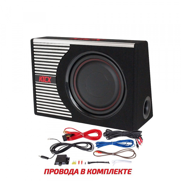 Kicx GT403BPA Сабвуфер корпусной активный - цена, описание и отзывы - фото