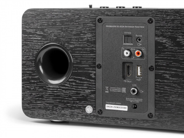 PREMIERA ES-422A BK ч Встраиваимая домашняя двухполосная акустическая система - цена, описание и отзывы - фото