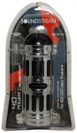 Soundstream SCX-4 Конденсатор автомобильный - цена, описание и отзывы - фото