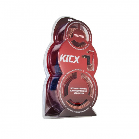 Kicx AKS10ATC2 Комплект проводов для установки усилителя - цена, описание и отзывы - фото