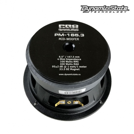 Dynamic State PRO PM-165.3 Среднечастотник (среднечастотный динамик) - цена, описание и отзывы - фото