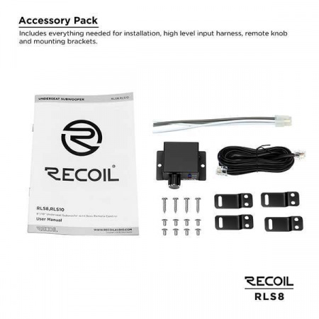 Recoil Audio RLS8 Сабвуфер корпусной активный - цена, описание и отзывы - фото