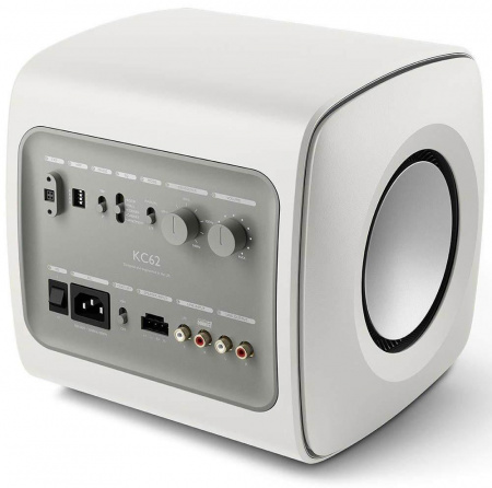KEF KC62 POWERED SUB WHITE Встраиваимая домашняя двухполосная акустическая система - цена, описание и отзывы - фото