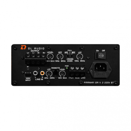 DL Audio Piranha 12A Black 2.1 V.2 12V/220V Сабвуфер корпусной активный - цена, описание и отзывы - фото