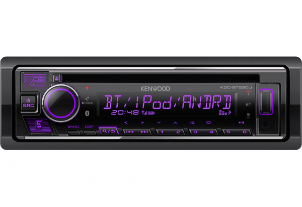 KENWOOD KDC-BT530U Магнитола (Головное устройство) - цена, описание и отзывы - фото