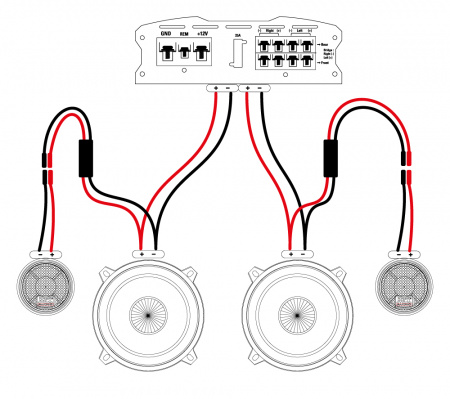 MTX Audio TR50S 2-х компонентная акустика - цена, описание и отзывы - фото