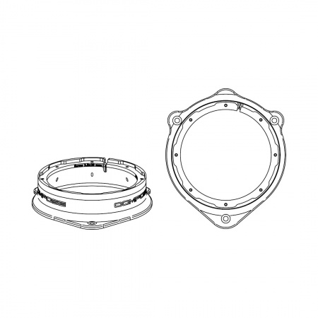 Helix CFMK165 AUD.1 Простановочное кольцо для установки динамиков в автомобиль - цена, описание и отзывы - фото