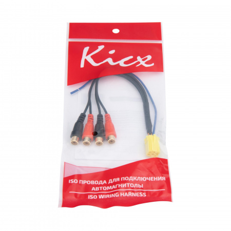 Kicx Mini ISO LF-4RCAREM ISO-переходник - цена, описание и отзывы - фото