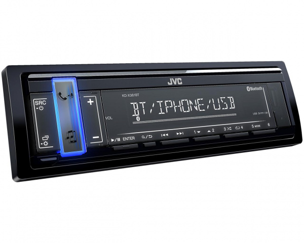 JVC KD-X361BT Магнитола (Головное устройство) - цена, описание и отзывы - фото