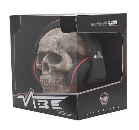Vibe BLACK DEATH OVER-EAR V1 Наушники - цена, описание и отзывы - фото