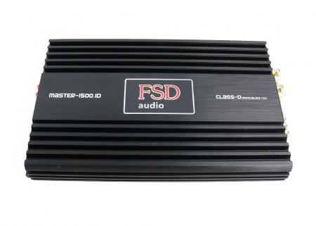 FSD audio MASTER 1500.1 1-канальный усилитель (Моноблок) - цена, описание и отзывы - фото