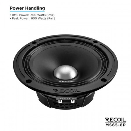 Recoil Audio MS65-8P Среднечастотник (среднечастотный динамик) - цена, описание и отзывы - фото
