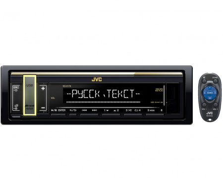 JVC KD-X178 Магнитола (Головное устройство) - цена, описание и отзывы - фото