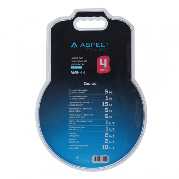 Aspect AWK-4.4 Комплект проводов - цена, описание и отзывы - фото
