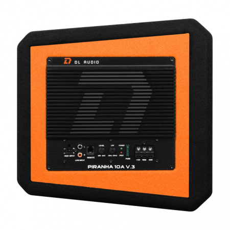 DL Audio Piranha 10A Black V.3 Сабвуфер корпусной активный - цена, описание и отзывы - фото