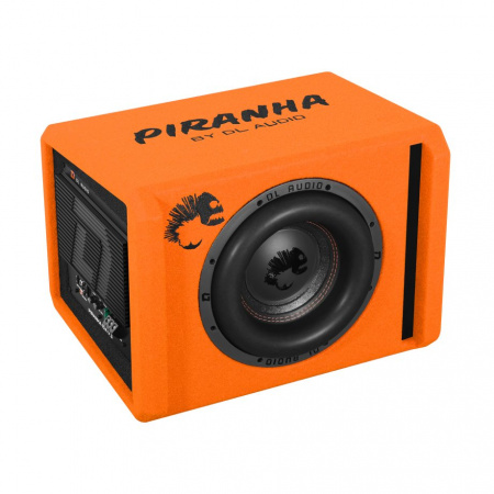 DL Audio Piranha 10A Orange V.3 Сабвуфер корпусной активный - цена, описание и отзывы - фото