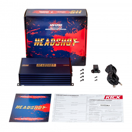 HeadShot HS1200 1-канальный усилитель (Моноблок) - цена, описание и отзывы - фото