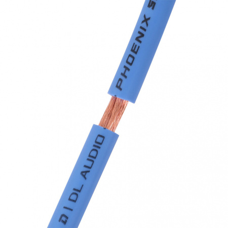 DL Audio Phoenix Sport Power Cable 4 Ga Blue Силовая проводка - цена, описание и отзывы - фото