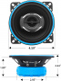 Recoil Audio RCX4 Коаксиальная автомобильная акустика - цена, описание и отзывы - фото