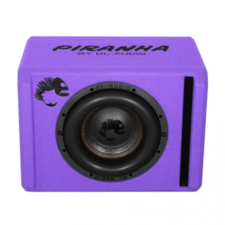 DL Audio Piranha 10A Purple V.3 Сабвуфер корпусной активный - цена, описание и отзывы - фото