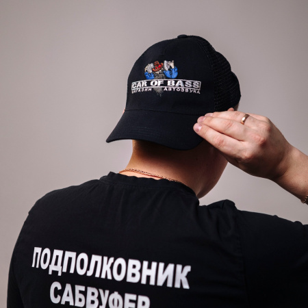 Кепка Car of Bass чёрная Кепка - цена, описание и отзывы - фото