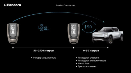 Pandora Commander (D-061) брелок Автосигнализация - цена, описание и отзывы - фото