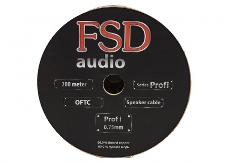 FSD audio PROFI 0.75 mm Проводка акустическая - цена, описание и отзывы - фото