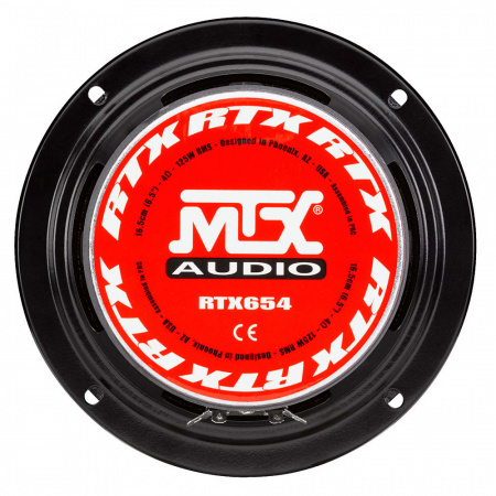MTX Audio RTX654 Среднечастотник (среднечастотный динамик) - цена, описание и отзывы - фото